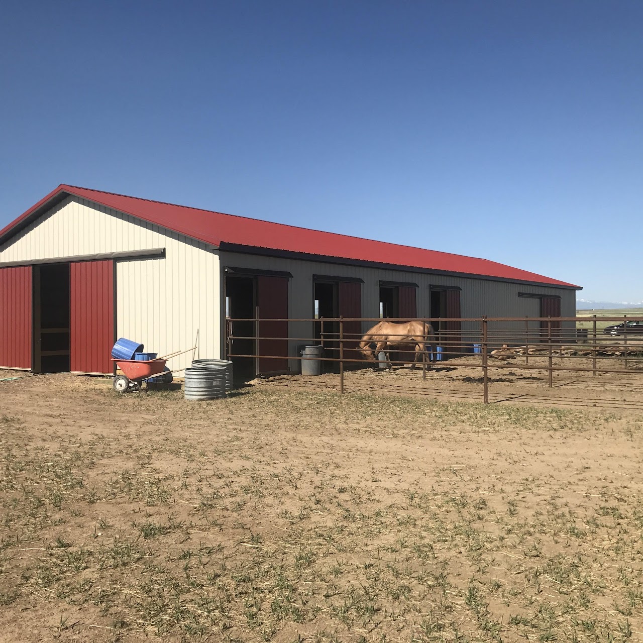 Horse barn in Missouri